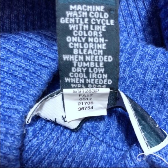 Karen Scott Petite Mock Neck Sweater Size Medium - Picture 4 of 6